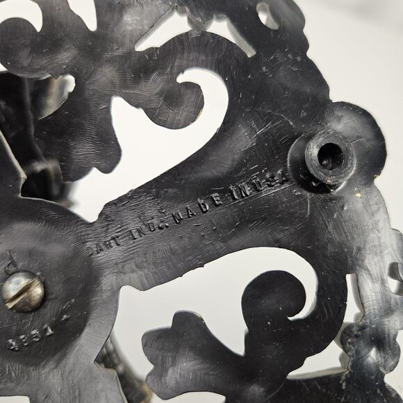 Vtg MidCentury Dart Industries 64' Wall Mounted Candleholder Sconces No 4831 Set - Picture 8 of 15